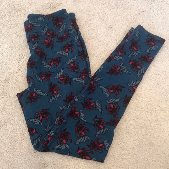Lularoe Leggings One Size Coy Fish 